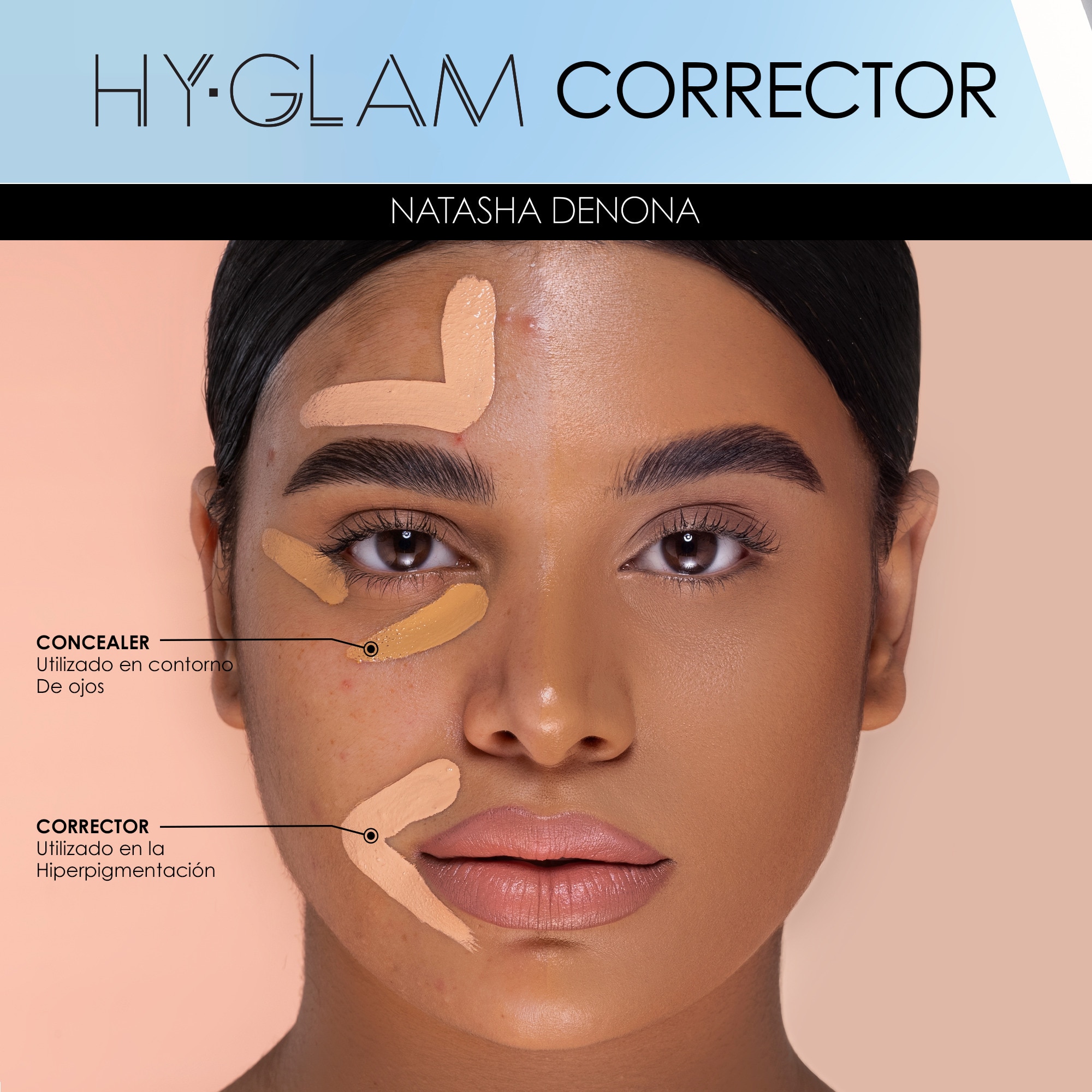 HY-GLAM CONCEALER (CORRECTOR DE IMPERFECCIONES)
